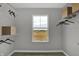 This closet features shelving for storage and natural light at 2171 Mildred Rd, Westfield, IN 46074
