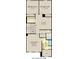 Second floor layout features bedrooms, baths, laundry, and a loft area at 2171 Mildred Rd, Westfield, IN 46074