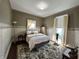 Cozy bedroom with area rug and natural light at 218 S 5Th Ave, Beech Grove, IN 46107