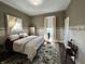 Cozy bedroom with area rug and natural light at 218 S 5Th Ave, Beech Grove, IN 46107