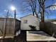 View of detached garage in the back yard at 218 S 5Th Ave, Beech Grove, IN 46107