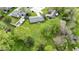 Expansive green lawn surrounds this home, offering a private and serene outdoor space at 2230 Mindy Ct, Anderson, IN 46017