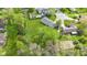 This property has a large green lawn and mature trees creating a beautiful and peaceful setting at 2230 Mindy Ct, Anderson, IN 46017