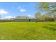 Large backyard with mature trees, perfect for outdoor entertaining and Gathering fun at 2230 Mindy Ct, Anderson, IN 46017