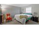 Comfortable bedroom provides a serene retreat with natural light and ample closet space at 2230 Mindy Ct, Anderson, IN 46017