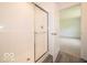 The bathroom features a white shower with a sliding glass door at 3328 Stafford St, Sheridan, IN 46069