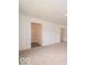 This bedroom features neutral carpeting and leads to a closet at 3328 Stafford St, Sheridan, IN 46069