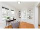 Bright and cozy office space with built-in shelves and natural light at 3750 Totem Ln, Indianapolis, IN 46208