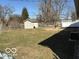 Spacious back yard including a shed and chain link fence at 424 Wayside Dr, Plainfield, IN 46168
