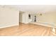 Open concept living space with wood-look floors and recessed lighting at 493 N Avon Ave, Avon, IN 46123