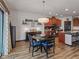 Cozy dining area connecting to a well-appointed kitchen, perfect for Gathering meals at 553 Farnham Dr, Westfield, IN 46074