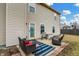 Charming patio with comfortable seating, ideal for enjoying outdoor gatherings and relaxation at 5772 Jamestown Square Ln, Indianapolis, IN 46234