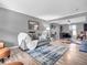 Cozy living room with plush seating, modern decor, and an open layout at 6620 Avalon Blvd, Avon, IN 46123