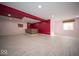 Open basement with a custom bar, light floors, recessed lighting, and plenty of space at 7239 Bellini Ln, Indianapolis, IN 46259