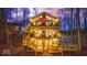 Stunning multi-level lake house with multiple decks, providing ample outdoor living space at 8205 Bass Dr, Nineveh, IN 46164