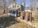 Enjoy a screened-in porch and hot tub with pergola in this home's private backyard oasis at 8460 S Green Dr, Nineveh, IN 46164