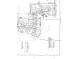 Survey of the lot with detailed dimensions and layout of neighboring properties at 8715 Legion Ln, Indianapolis, IN 46231