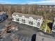 Aerial view of condo buildings offering multiple stories and garage access at 1074 Reserve Way, Indianapolis, IN 46220