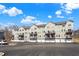 Attractive condo complex with balconies and attached garages at 1074 Reserve Way, Indianapolis, IN 46220