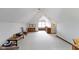 Spacious bonus room featuring a high ceiling and natural lighting at 10817 Lakeview Dr, Carmel, IN 46033