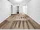 Spacious bedroom with neutral carpet, white walls, and multiple doorways, creating an open feel at 1914 Kingen Dr, Greenfield, IN 46140