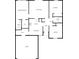 Detailed floor plan showcasing the layout of the home, including bedrooms, bathrooms, and living spaces at 1914 Kingen Dr, Greenfield, IN 46140