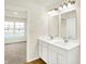 Bathroom features double sink vanity and modern fixtures at 19599 Atwater Ave, Sheridan, IN 46069