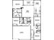 Detailed floor plan showcasing the layout of the home, including bedrooms, bathrooms, and living spaces at 2254 Oakmont Dr, Plainfield, IN 46168