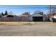 Detached garage with a long driveway at 2317 Courtney Rd, Indianapolis, IN 46219