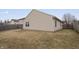 A spacious backyard provides plenty of space for outdoor activities and relaxation at 294 Bent Stream Ln, Brownsburg, IN 46112