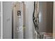 Utility room featuring a water heater and HVAC system at 294 Bent Stream Ln, Brownsburg, IN 46112