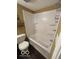 Bathroom with shower-tub combo and white surround at 3302 E 42Nd St, Indianapolis, IN 46205