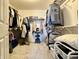 Walk-in closet with built-in shelving, providing ample storage space for clothes and accessories at 4309 Worchester Ct, Carmel, IN 46033