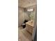 Bathroom with modern fixtures, vanity, toilet, and shower with a tub at 4969 Fairway Dr, Avon, IN 46123