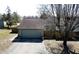 Street view of the exterior of the house with an attached garage at 4969 Fairway Dr, Avon, IN 46123