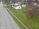 Aerial view of property with grassy lawn at 702 Eberhart Dr, Shelbyville, IN 46176