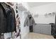 Walk-in closet with shelving and drawers for organized storage at 802 N Meridian St # 204, Indianapolis, IN 46204