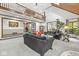 Large living room features a lofted ceiling with lots of light at 8425 N Halyard N Way, Indianapolis, IN 46236