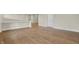 Spacious basement with wood floors and view to other rooms at 908 Oak Terrace Rd, Westfield, IN 46074
