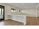 Large finished basement with white half-wall and view to backyard at 908 Oak Terrace Rd, Westfield, IN 46074
