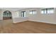 Spacious basement with wood floors and a wet bar at 908 Oak Terrace Rd, Westfield, IN 46074