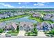 Picturesque community featuring a scenic pond, lush landscaping, and well-maintained homes on a sunny day at 1499 Avondale Dr, Westfield, IN 46074