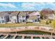 The back of the homes offer outdoor decks and patios, overlooking the private boat docks and the tranquil canal at 20834 Waterscape Way, Noblesville, IN 46062