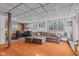 Large basement with multiple seating areas, including a gaming section and a comfortable Gathering area at 241 Melissa Ann Ct, Indianapolis, IN 46234