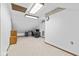 Bonus room featuring a desk, shelving, and carpeted flooring at 241 Melissa Ann Ct, Indianapolis, IN 46234