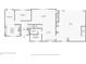 Detailed floor plan showcasing the layout of the first floor, living spaces, and garage at 241 Melissa Ann Ct, Indianapolis, IN 46234