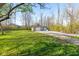 Additional garage with large yard space and long driveway at 241 Melissa Ann Ct, Indianapolis, IN 46234