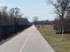 A long view of the Monon Trail, ideal for walking or biking at 2833 Macpherson Ave, Indianapolis, IN 46205