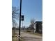 Street View of New Homes in the Monon Yards with banner at 2833 Macpherson Ave, Indianapolis, IN 46205