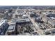 A comprehensive aerial shot showing an array of commercial structures in a well-planned urban layout at 30 W Main St # 3D, Carmel, IN 46032